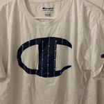 Champion White  t-shirt. Size L Photo 2