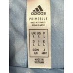 Adidas  Primeblue Sleeveless Mock Neck Golf Top Women L Light Blue Parley Ocean Photo 6