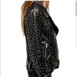 We The Free NWT Free People no other studded moto leather jacket Photo 3