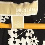 Michael Michael Kors Botanical Print Matte Jersey Dress Black & White Size XL Photo 10