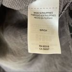 Lucky Brand Grey Leopard Print Scoop Neck Waffle Long Sleeve Size Small Photo 3