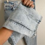 Abercrombie & Fitch The Skinny High Rise Light Wash Slit Front Jeans Size 29/8 Photo 4