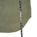 Equipment Silk Olive Green Sleeveless Shirt Mini Dress MEDIUM Photo 6