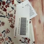 Just Fab White Stretch Floral Print Skinny Jeans Photo 5