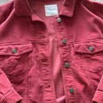 Angel Kiss Red Corduroy Jacket Photo 2
