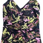 Guess  Bodycon‎ Dress Camo Print Ruched Mini Dress Sleeveless Party Size Med Photo 8