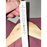 Lululemon NEW  To The Point Long Sleeve Misty Merlot Red Pima Cotton Top Size 2 Photo 9