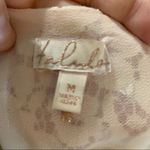 Talula Tan/Pink Lace Scoop Neck Sleeveless Blouse Photo 1