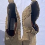 Jones New York Tan Suede Ankle Chelsea Boots Size 7.5 Booties NEW Photo 4