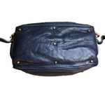 Chloé CHLOE Paddington Navy Blue Leather Satchel Hand Bag with Lock & Key Photo 15