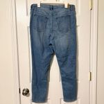 Abercrombie & Fitch NWT  Ankle Jean High Rise Size 16 R / 33 Criss Cross Waist Photo 4