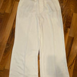 Ralph Lauren Polo by women's wide leg lightweight white pant NWT size 12 Photo 0