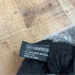 Totes Women's Size 6 Faux Fur Quilted Winter Snow Boots Lace Up Zipper Lined Gray Photo 11