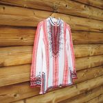 Tory Burch Embroidered Tunic Top Photo 3