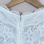 Lulus Lace Boho Dress XS Wedding Shower Rehearsal Bachelorette White Princess Photo 9