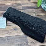 Lululemon Ombre Knit Textured Ear Warmer NWT ONE SIZE (Black Grey) Photo 0