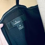 Lulus  Romantic Allure Black Satin Asymmetrical Mini Dress Photo 11