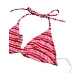 Solid & Striped Bikini Top Womens Size Medium Pink Striped Spaghetti Strap NWT Photo 2
