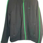 Ralph Lauren LRL Lauren Womens Full Zip Active Fitness Jacket Black Green XL Photo 0