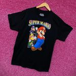 Super Mario Bros Luigi Mario Wario Waluigi Nintendo Tee L Photo 2