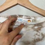 C&C California  Green/White Tie Dye Light Weight Long Sleeve Sweater Size Medium Photo 4