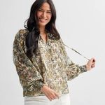 Farmers Market Boho Embroidered Floral V Photo 0