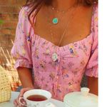 Faithfull the Brand Faithfull Sage Mini Juliette Floral Smocked Sweetheart Bust Milkmaid Sundress 2 Photo 4