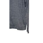 Nike  Women Top Pacer 1/2 Zip Long Sleeve‎ Boxy Crop Gray Large Photo 8