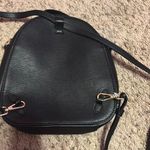 Target  Mini Backpack Black Faux Leather Photo 1