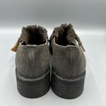 Sixty Seven Suede Kiltie Gray Women’s Shoes Slip On Fringe Made in Spain Size 38 Photo 2