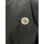 Donna Karan T1 90s VTG DKNY Silk Blazer Career Jacket Business Casual Black Size 14 Photo 4