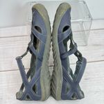 Jbu by Jambu Sydney Blue Strappy Comfort Shoes Memory Foam Footbed Vegan Leather Photo 4
