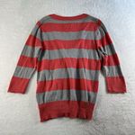 Vtg Y2K M Cardigan Sweater Knit 90s Stripe Twee Preppy Bella Swan V Photo 8