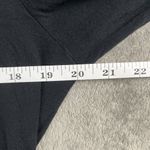 Jakes Rhinestone Heart Wings Long Sleeve Shirt Womens XL Black Y2K Graphic Photo 4