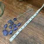 Necklace bundle of 3 navy, gold, green, shell Photo 12