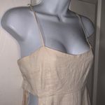 1. State Oatmeal Cut Out Tie Detail Sleeveless Scoop Neck Mini Dress Sz Med NWOT Photo 6