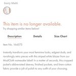 Modcloth NWT Sweet Sophistication Colorful Blazer Jacket Photo 5