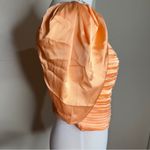 EXPRESS Elegant Orange Ruched Women's Top Photo 1