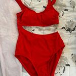 Kona Sol Red One Piece Swimsuit Photo 0