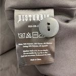 Disturbia Oath Tailored Waistcoat Mini Dress Black size 16 Safety Pin Brooch NWT Photo 11