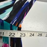 Colorful Patterned Mini Dress Black Size XL Photo 7