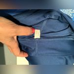 Under Armour  HeatGear Compression Legging Women Shark Blue Pull On Capri Sz M Photo 4