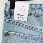 ZARA Straight Leg Jeans Photo 2
