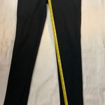 Vince Career Workwear Pants  Mid Rise Black Ponte Stretch Skinny Riding Pants Photo 7
