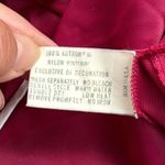 Vassarette Vintage Nylon Housecoat Robe Maroon 34 Photo 3