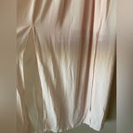 SOLEBLU | Baby Pink Embroidered Cold Shoulder Maxi Dress Sz S Photo 4