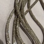 Rhinestone Purse Strap Silver Photo 3