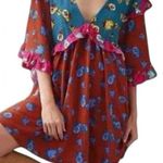 Anthropologie Adorable Ruffled Mini Dress | Multi-Color, Size SP | Like New! Photo 1