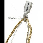 Madewell NWT Gold and Silver Layered Chain Necklace Photo 3