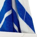 La Blanca  Archistripe Swim Cover Up Maxi Dress Blue MISSING BELT Size M NWT Photo 6